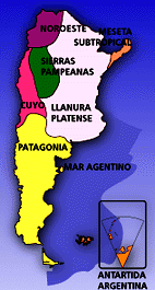 Regiones gegraficas formales de la Argentina